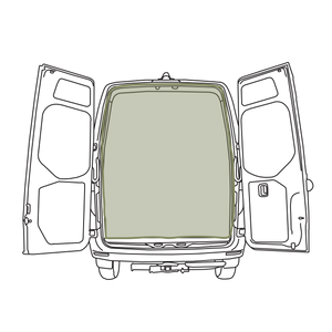 VanEssential Mercedes Sprinter Bug Screen - Rear Door