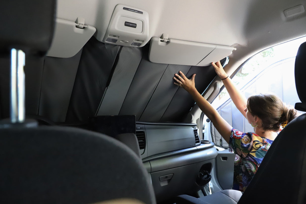VanEssential Ford Transit Stealth Front Windshield Cover