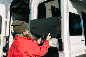 VanEssential Ford Transit Stealth Rear Door Window Covers (Pair)