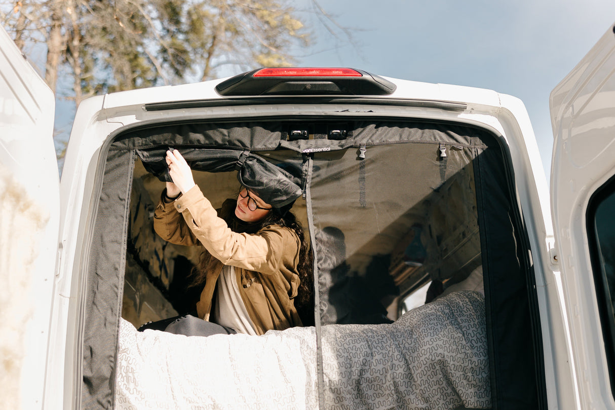 VanEssential Ford Transit Bug Screen - Rear Door