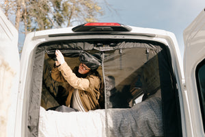 VanEssential Ford Transit Bug Screen - Rear Door