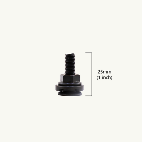 VanEssential Venture L-Track M8 Single Stud Bolts - 1 inch (25mm)