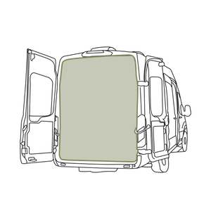 VanEssential Ford Transit Bug Screen - Rear Door