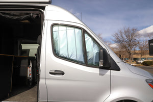 VanEssential Mercedes Sprinter Reflective Front Door Window Cover (Pair)