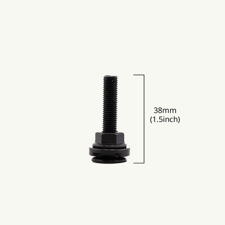 VanEssential Venture L-Track M8 Single Stud Bolts - 1.5 inch (38mm)