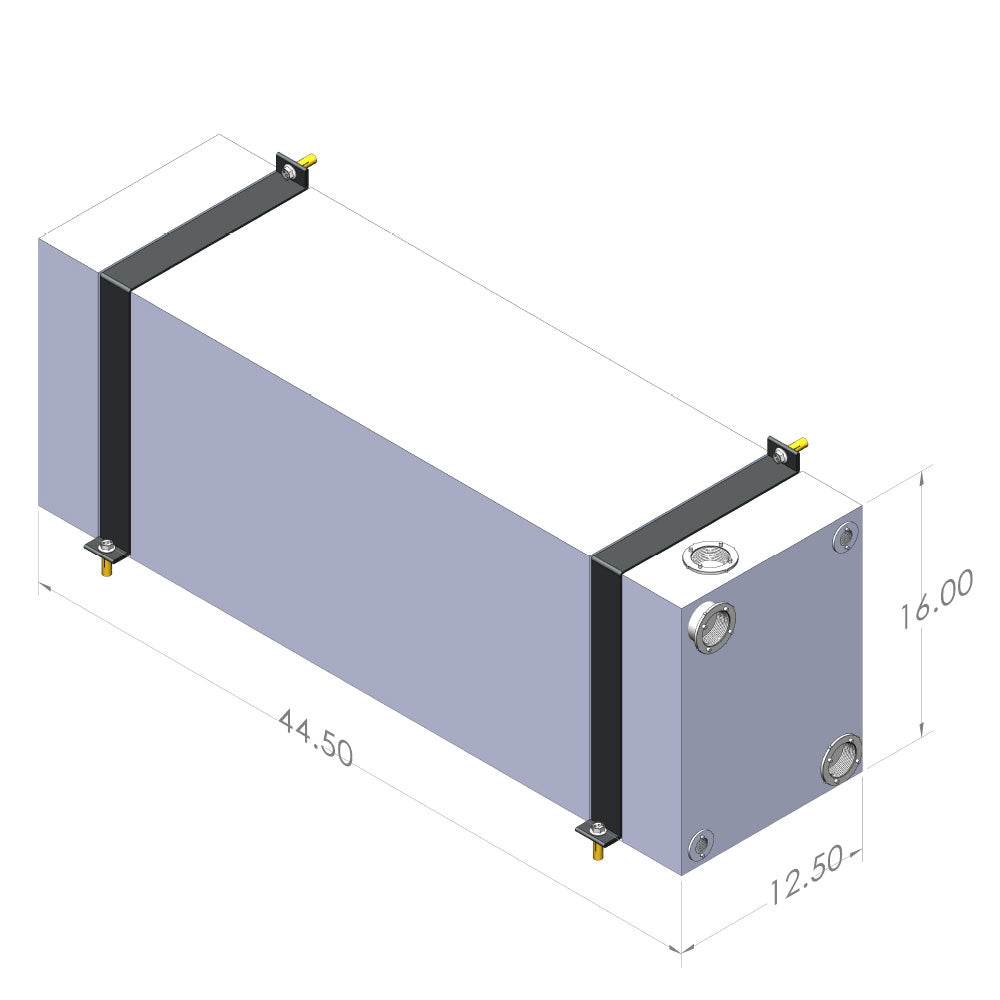 S&B Filters 22 Gallon Sprinter/Transit Wheel Well Water Tank (Passenger Side) (10-3004)
