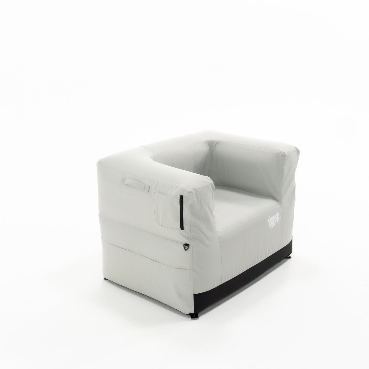 Slouch Couch Solo Inflatable Couch - Harbor Gray