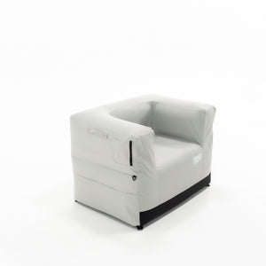 Slouch Couch Solo Inflatable Couch - Harbor Gray