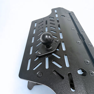 TERRA X Ford Transit Dash Mount – Navidok No-Drill Dash Mount for 12" Screen Vans - with Dual RAM Balls, T-Slot Track