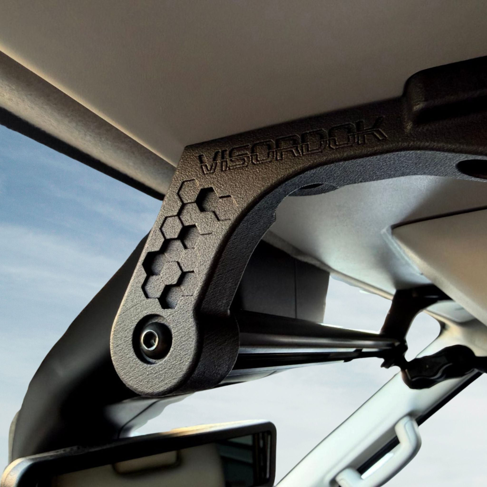 TERRA X Ford Transit Visor Mount - VISORDOK – Carbon Fiber Mount