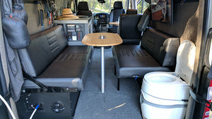 RB Components Sofa Storage Box, 34", Shallow