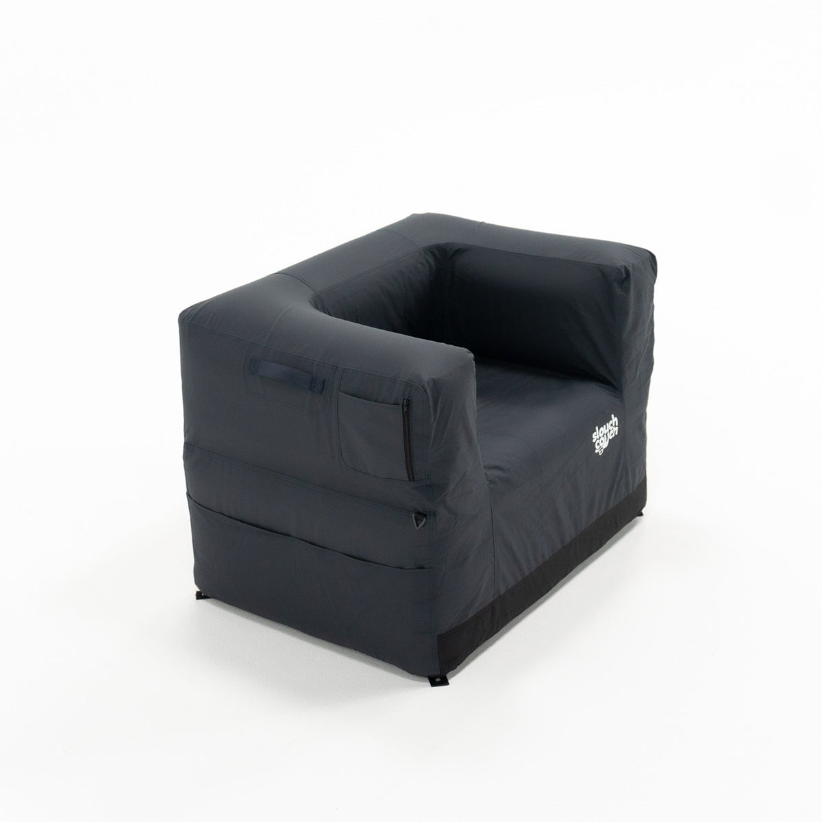 Slouch Couch Solo Inflatable Couch - Chill Charcoal