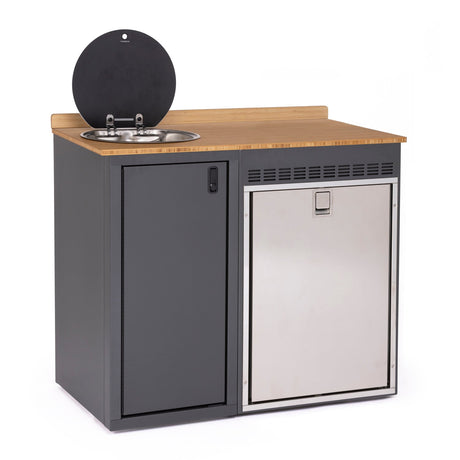 RB Components 42in Galley - Isotherm 130 Fridge Base Cabinet