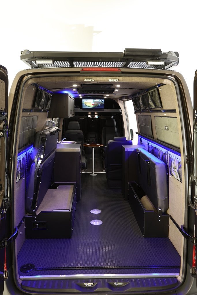 RB Components Sofa Storage Box, 58", Shallow