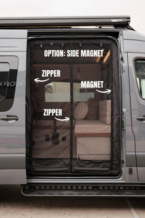 Sandy Vans 2007+ Mercedes Sprinter Van Slider Door Bug Screen
