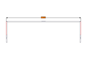 RB Components Sofa Storage Box, 76", Deep