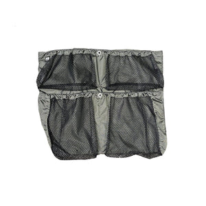 RB Components 2007-2018 Sprinter Van Fabric Rear Lower Door Stuff Bag, Multi Compartment