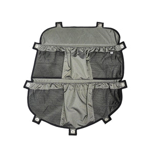 RB Components 2019+ Sprinter Van Fabric - Rear Door Window Multi Compartment Stuff Bag