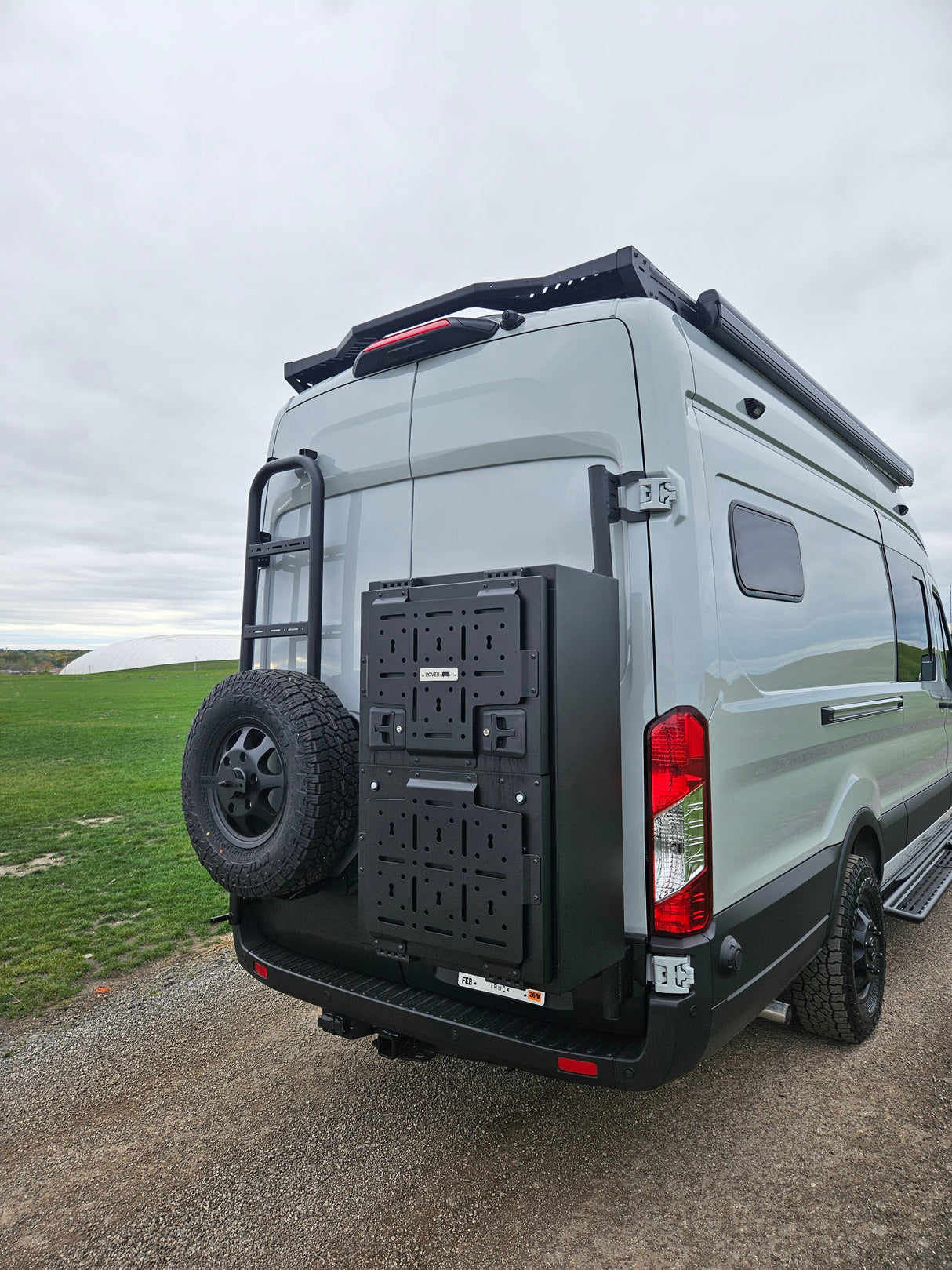 Rover Vans 2015+ Ford Transit Passenger Side Accessory Rack