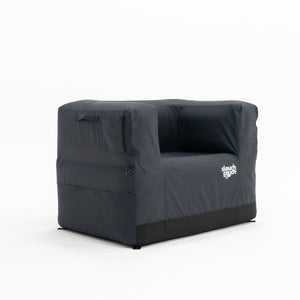 Slouch Couch Solo Inflatable Couch - Chill Charcoal