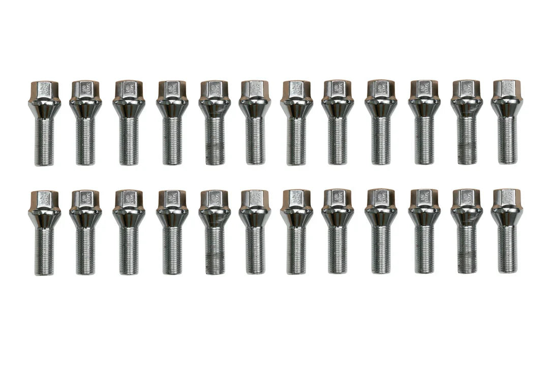 Van Compass 2007+ Mercedes Sprinter Tapered Lug Bolt Kit (24pk) - Silver