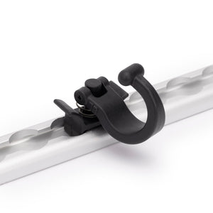 RB Components Heavy Duty Plastic L-Track Hook - 5 Pack