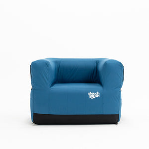 Slouch Couch Solo Inflatable Couch - Basecamp Blue