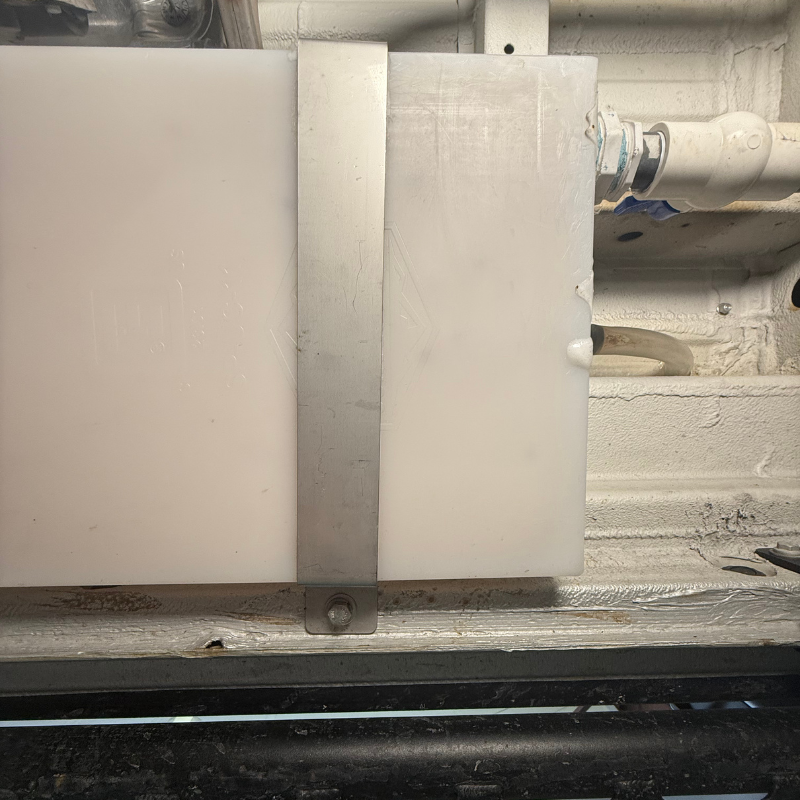 Northwest Conversions 11 Gallon Mercedes Sprinter Passenger Side Undercarriage Water Tank