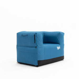 Slouch Couch Solo Inflatable Couch - Basecamp Blue