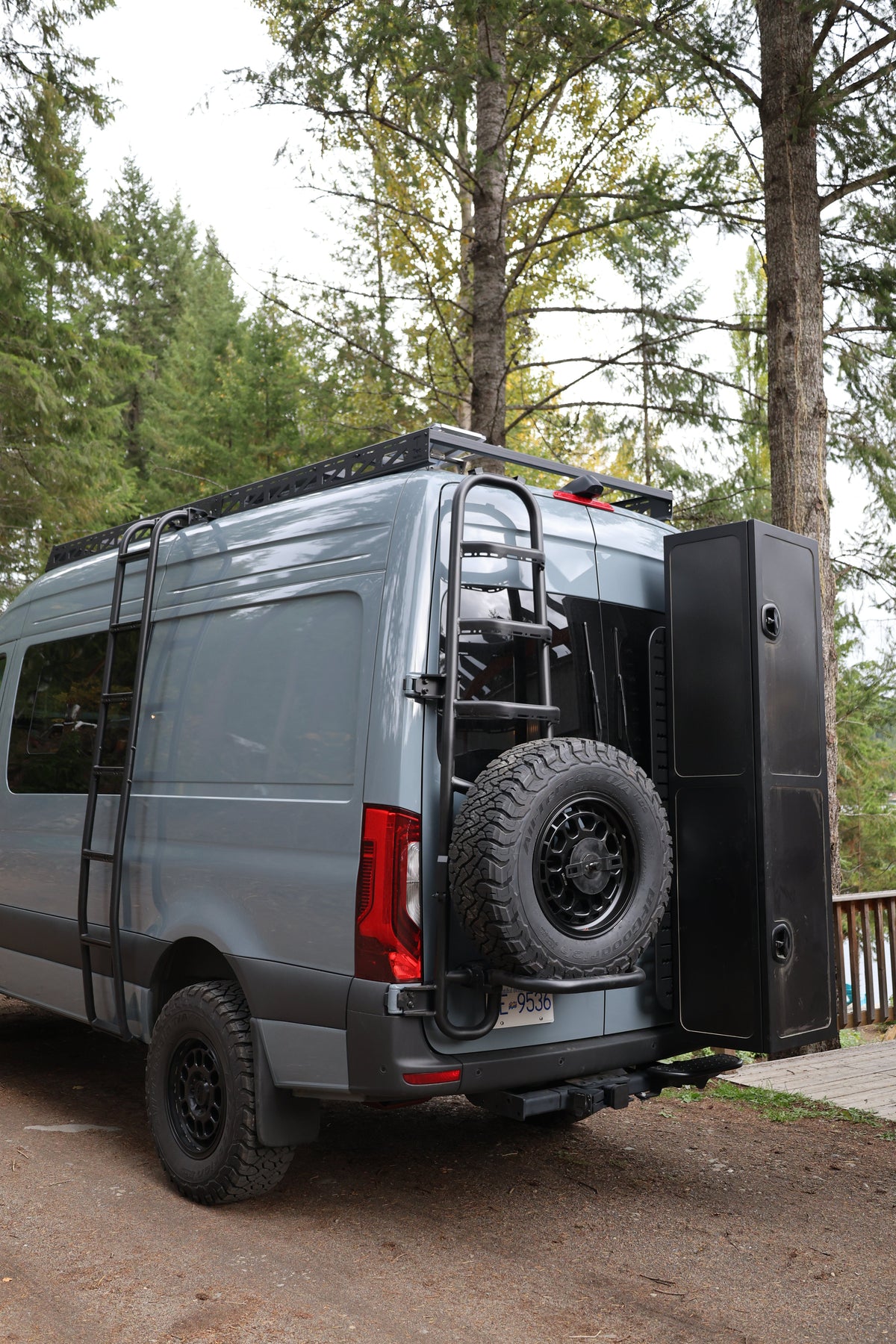 Nomadic Sprinter Rear Rack Sprinter Carriers – Campervan HQ