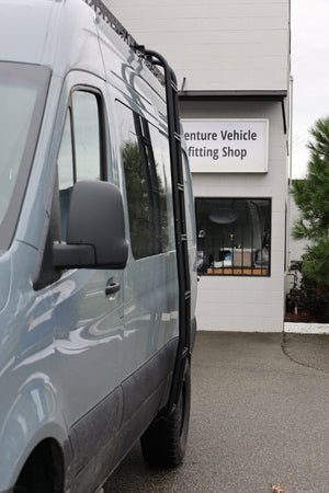Tec Vanlife 2007+ Mercedes Sprinter Aluminum Side Ladder - High Roof