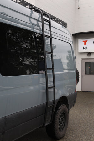 Tec Vanlife 2007+ Mercedes Sprinter Aluminum Side Ladder - High Roof