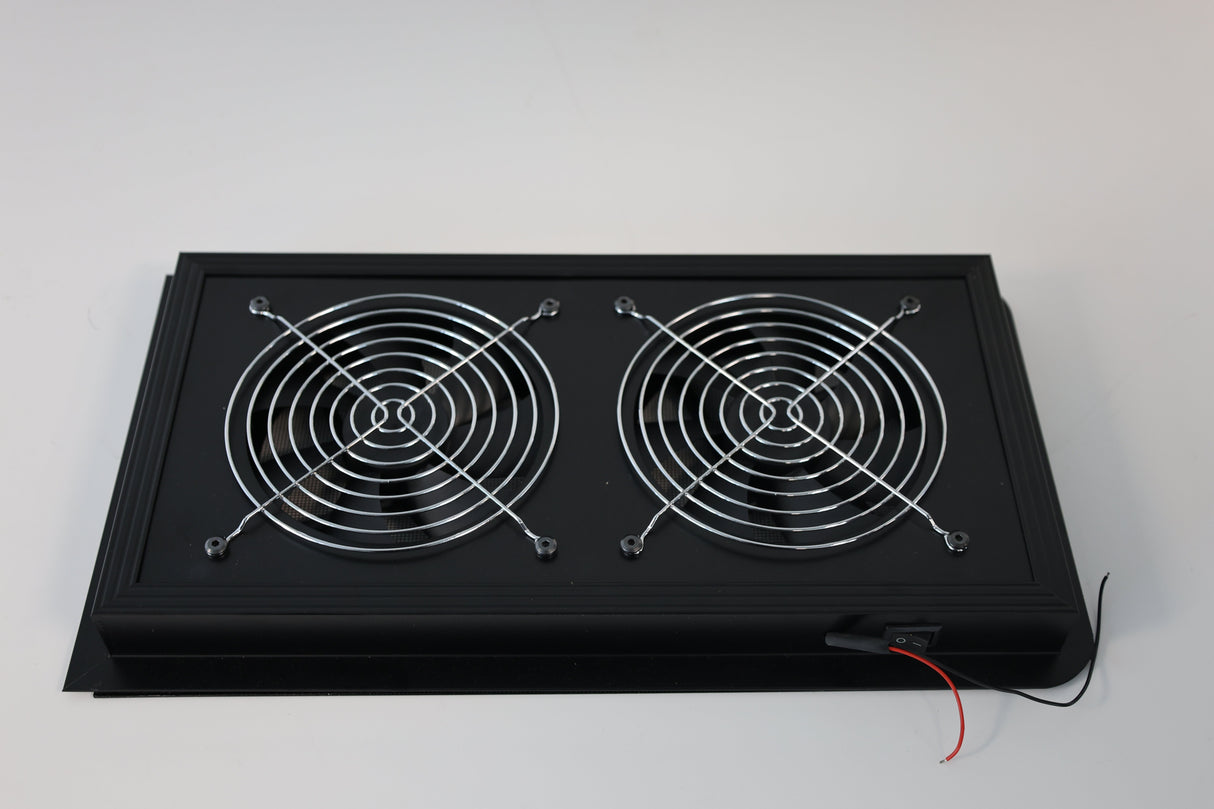 Tec Vanlife VW1033 Dual-Fan Half Slider Bunk Window