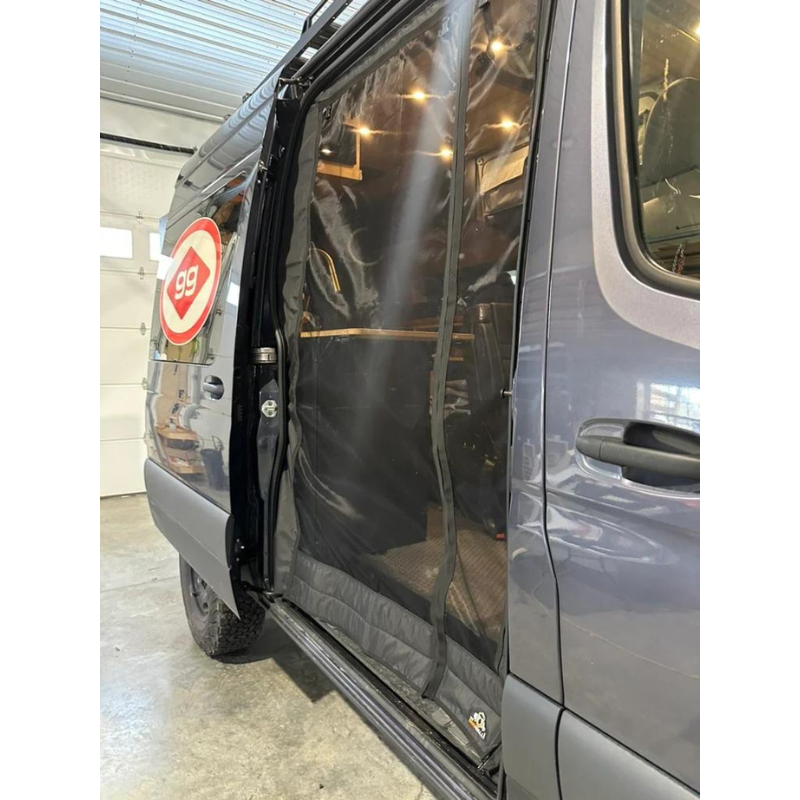 GoCode Mercedes Sprinter Trim Kits With Bugwall Fast Tracks