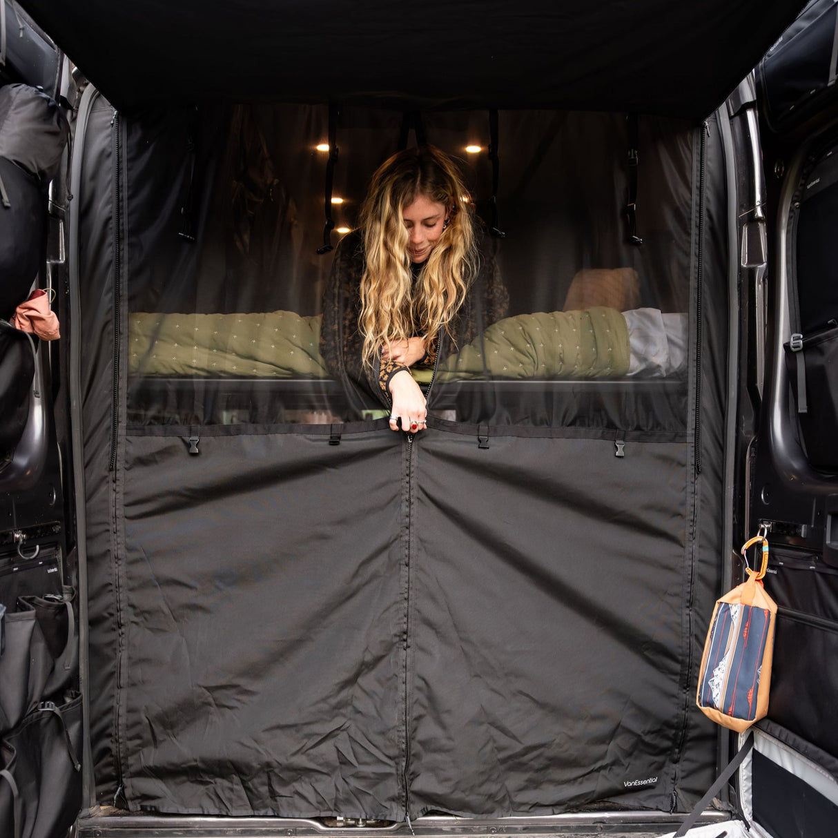 VanEssential Ram Promaster Bug Screen - Rear Door