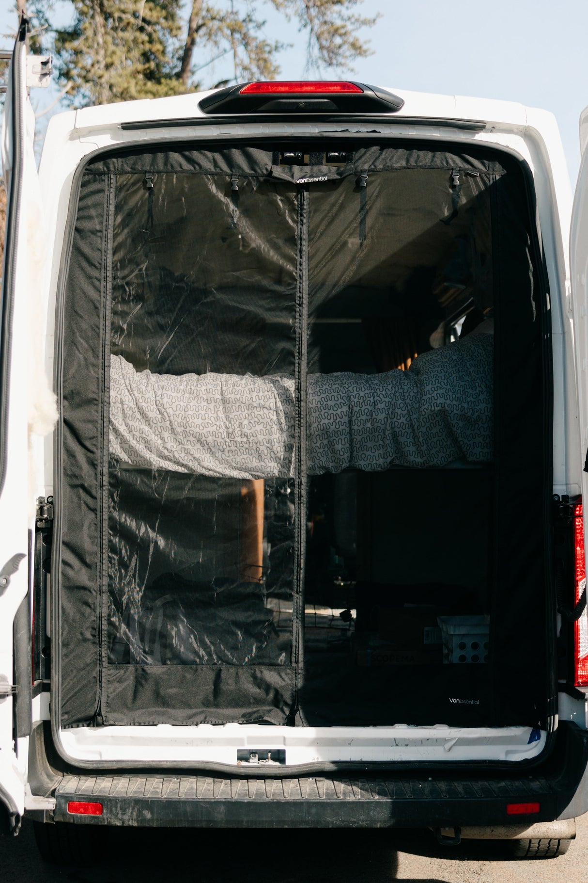 VanEssential Ford Transit Bug Screen - Rear Door