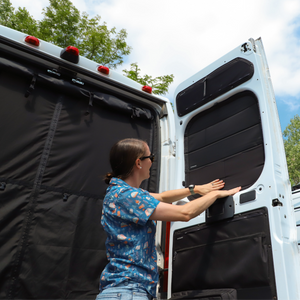 VanEssential Ram Promaster Stealth Rear Door Window Covers (Pair)