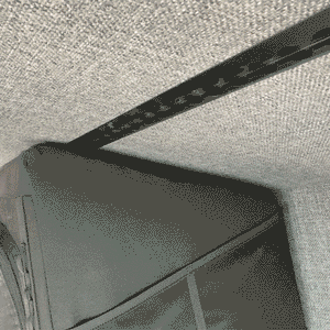 VanEssential Venture L-Track Spring Loaded Single Stud with Hook (2 Pack)