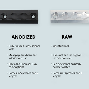 VanEssential Semi-Circle Venture L-Track (2 Pack)