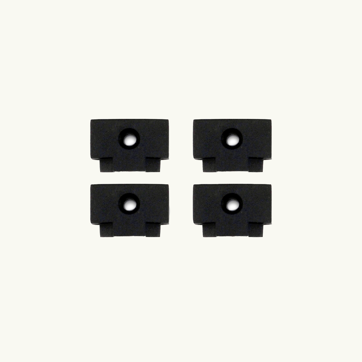 VanEssential Venture L-Track Rectangle End Caps (4 Pack)