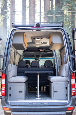 VanEssential Mercedes Sprinter Stealth Passenger Van Rear Qtr Window Covers