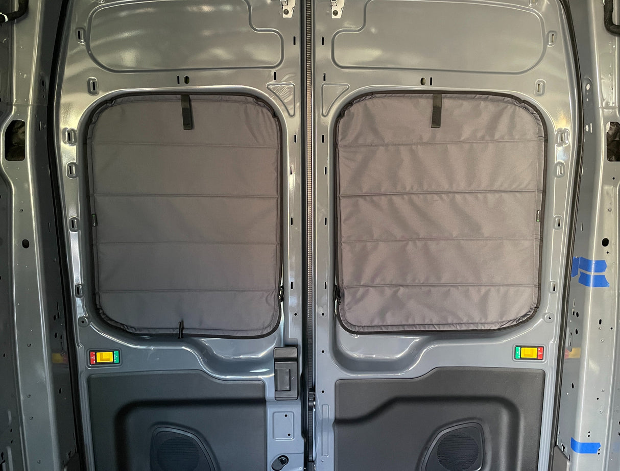 VanEssential Ford Transit Stealth Rear Door Window Covers (Pair)
