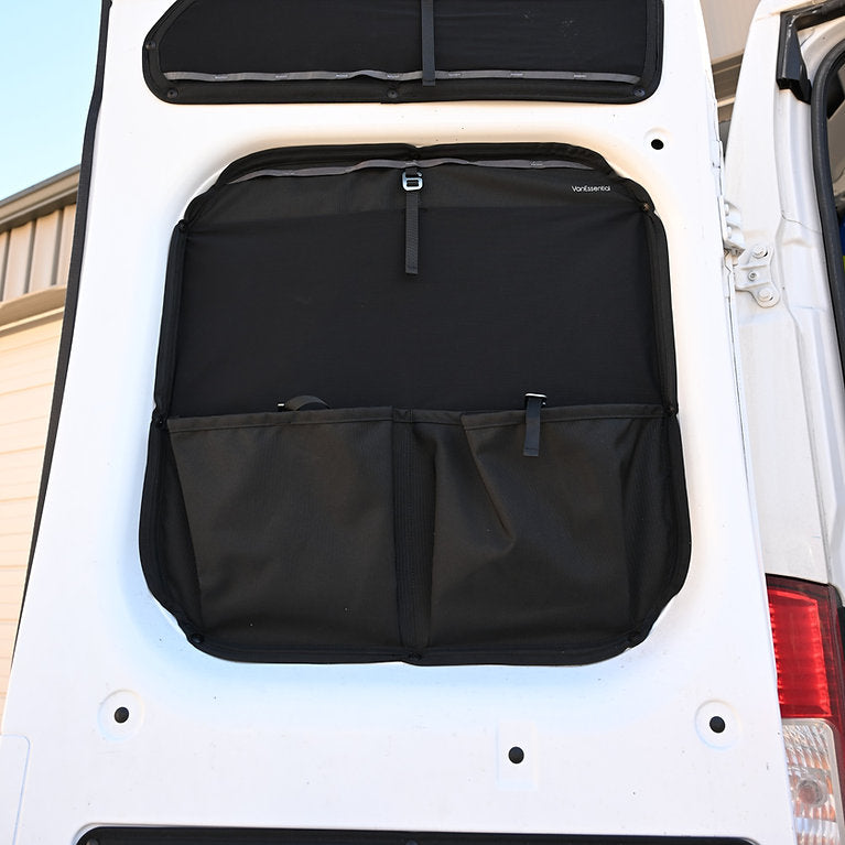 VanEssential Ram ProMaster Rear Door Storage Panels – Campervan HQ