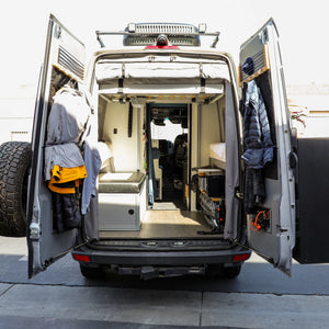 Canyon Adventure Vans STOP-STAY Door Safety System for Mercedes Sprinter (Patented)