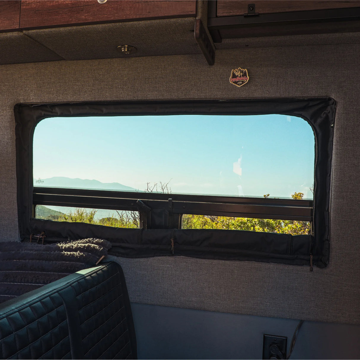 Canyon Adventure Vans CLIMA-SHADE Insulated Groove Lounge Window Cover - STO