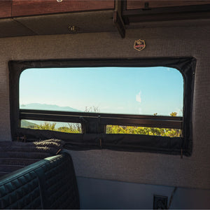 Canyon Adventure Vans CLIMA-SHADE Insulated Groove Lounge Window Cover - STO