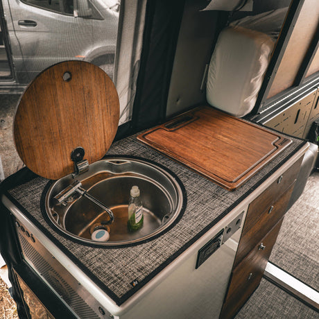 Canyon Adventure Vans Bamboo Sink Cover - STO