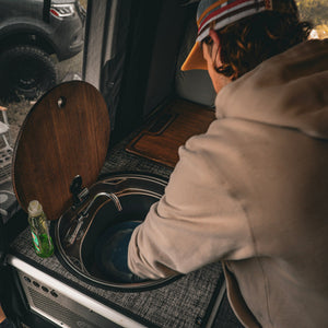 Canyon Adventure Vans Bamboo Sink Cover - STO