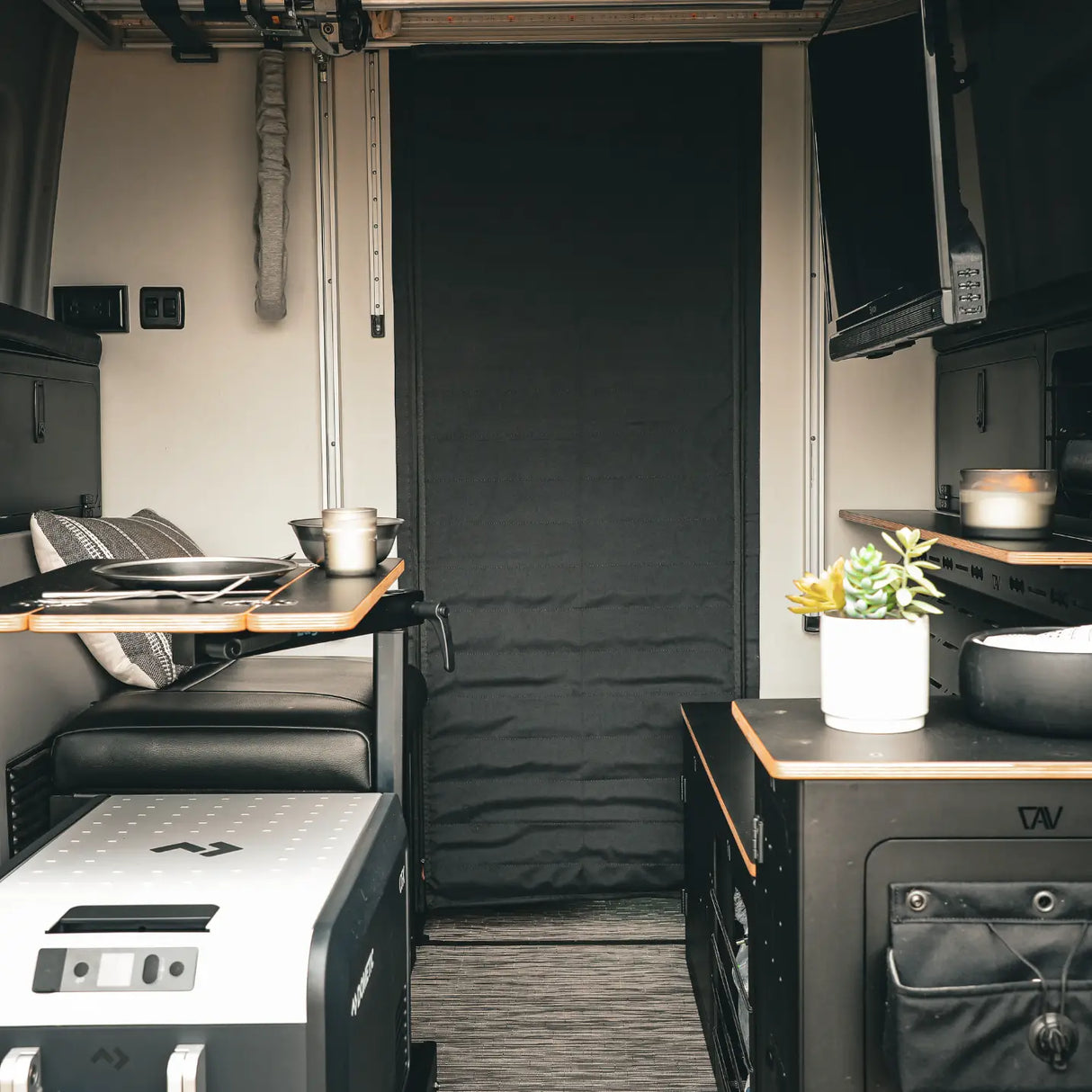 Canyon Adventure Vans CLIMA-SHADE Insulated Privacy Panel for Winnebago Revel '21-'25, Tiffin '23, Tiffin '25