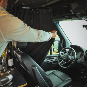 Canyon Adventure Vans CLIMA-SHADE Showtime Curtain
